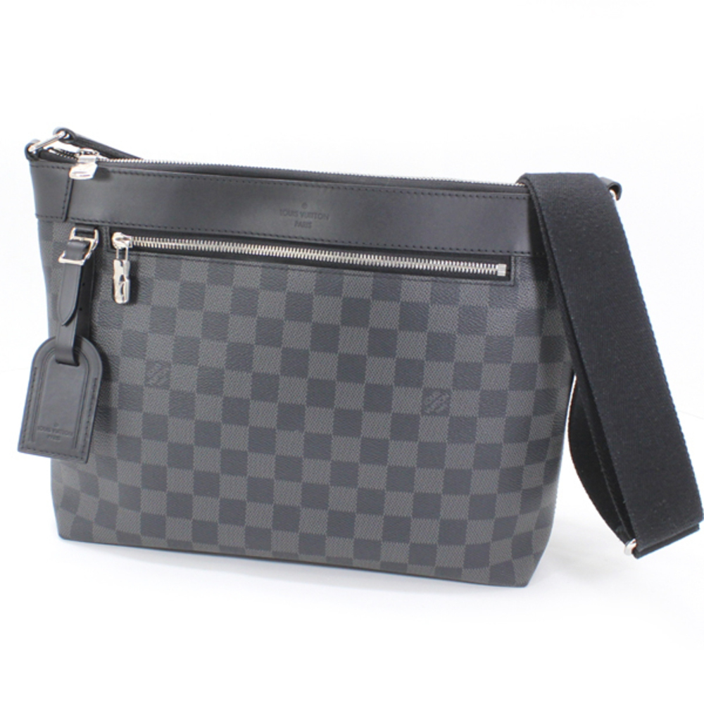 Louis Vuitton Mick PM A4 Crossbody Shoulder Bag Black